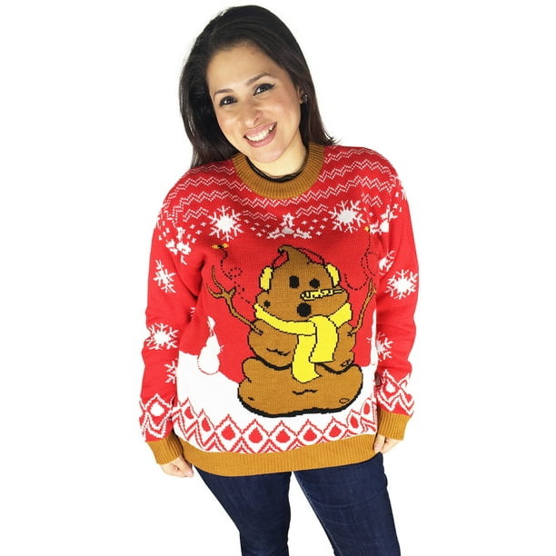 Crappy Holidays Adult Ugly Christmas Sweater